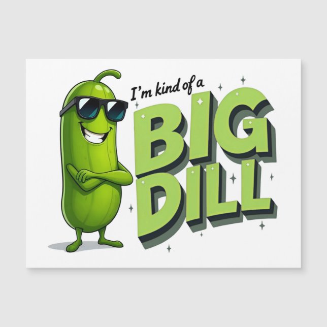 Dill Pickles Lovers Gift - Funny Cartoon Designs (Front)