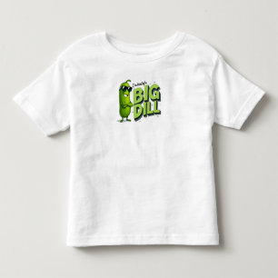 Dill Pickles Lovers Gift - Funny Cartoon Designs Toddler T-Shirt