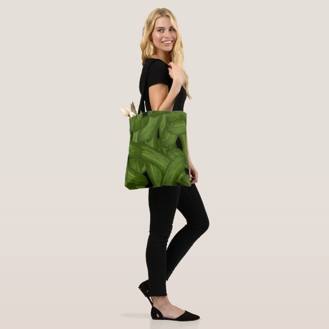 Dill Pickles Tote Bag (On Model)