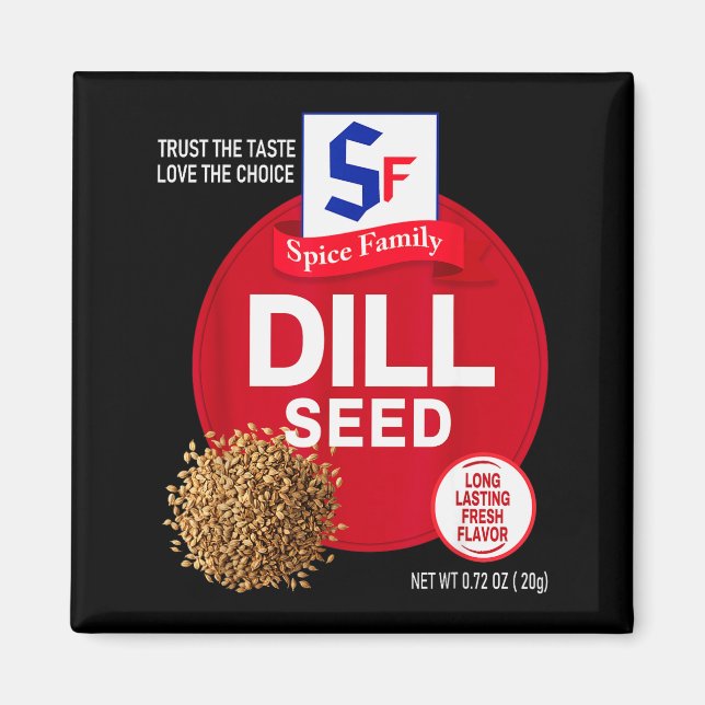 Dill Seed Halloween Sce Costume Group Matching  Magnet (Front)