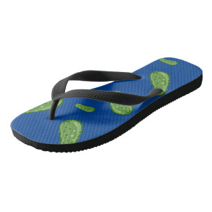 Dill With It Design - Adult Flip Flops, Wide Strap Flops