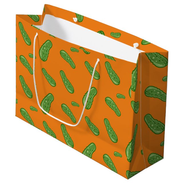 Dill With It Design - Gift Bag - Large (Front Angled)