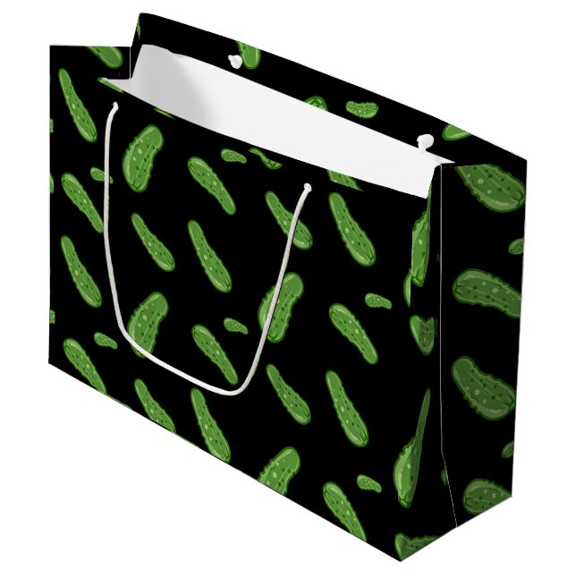 Dill With It Design - Gift Bag - Large (Front Angled)