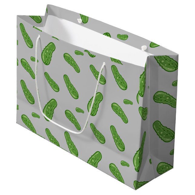 Dill With It Design - Gift Bag - Large (Front Angled)