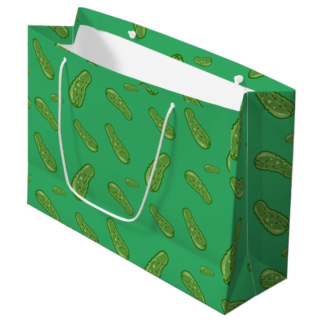 Dill With It Design - Gift Bag - Large (Front Angled)