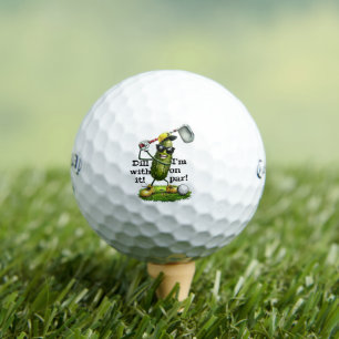 Dill With It Golf Ball - Custom Callaway Pickle
