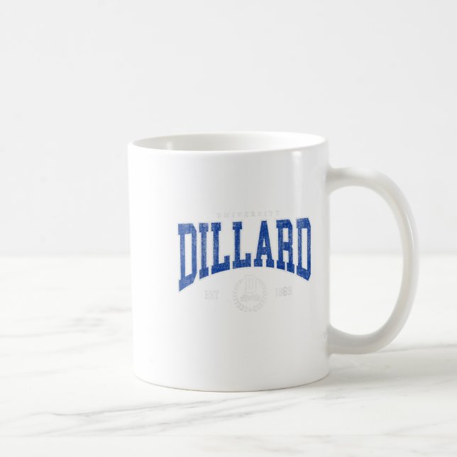 Dillard Institute Of Technology Arch Retro For Men Coffee Mug (Right)