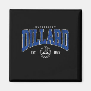 Dillard Institute Of Technology Arch Retro For Men Magnet