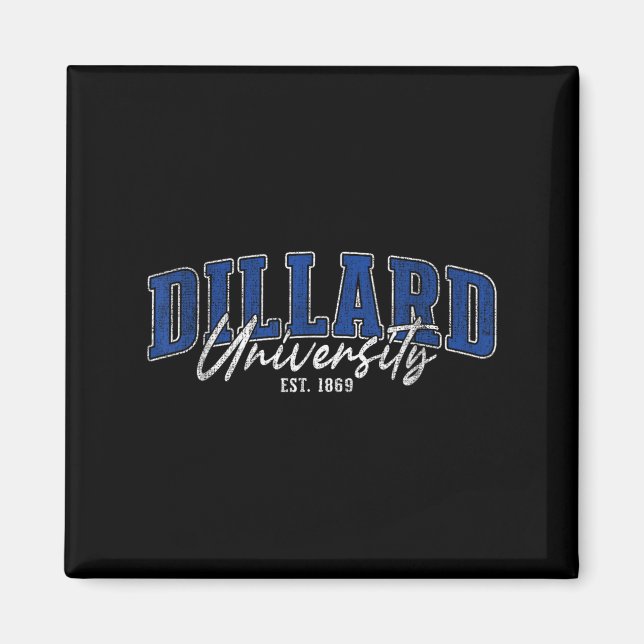 Dillard Institute Of Technology Arch Retro For Men Magnet (Front)