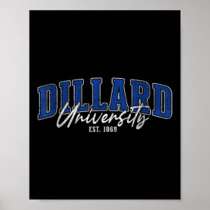 Dillard Institute Of Technology Arch Retro For Men Poster