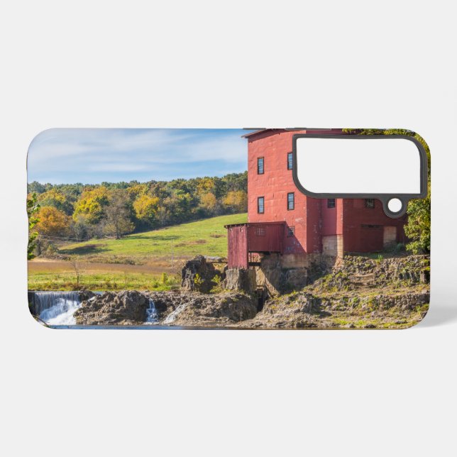 Dillard Mill Autumn Samsung Phone Case (Back Horizontal)