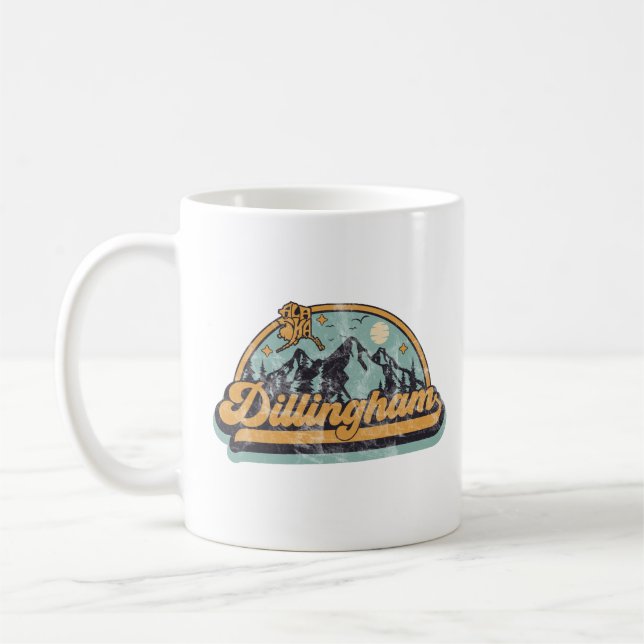 Dillingham, Alaska Coffee Mug (Left)