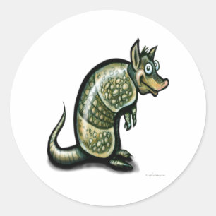 Dillo Classic Round Sticker