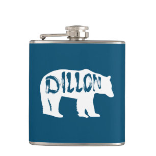 Dillon Colorado Bear Hip Flask