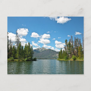 Dillon Reservoir by Canoe Postcard