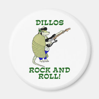 Dillos Rock and Roll Magnet