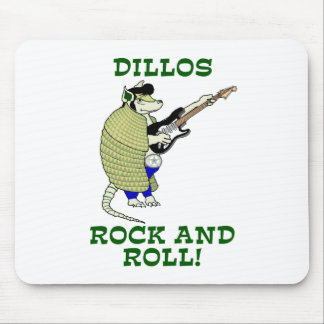 Dillos Rock and Roll Mouse Mat