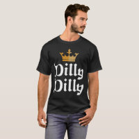 Dilly Dilly Gold Crown St Patrick_s Funny Beer Bud