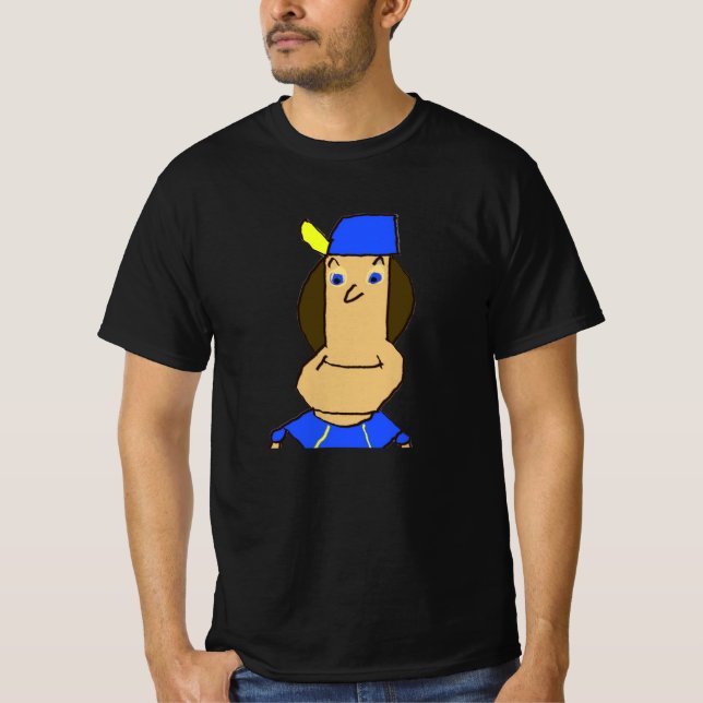 Dilly Men's T-Shirt Black (Front)