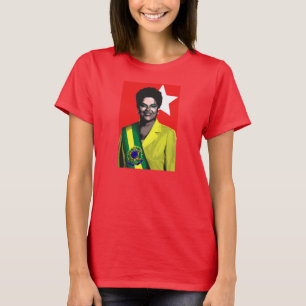 Dilma Presidente 2014 Brasil Eleções T-Shirt