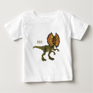 Dilophosaurus cartoon illustration baby T-Shirt