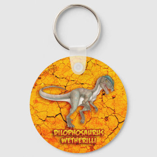 Dilophosaurus Key Ring