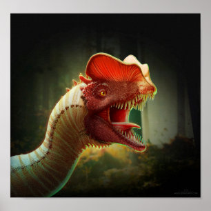 Dilophosaurus poster