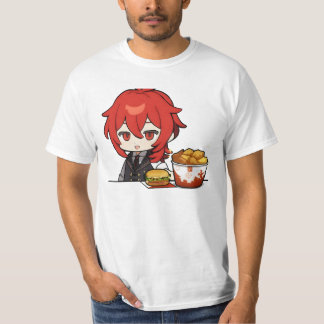 diluc chibi eat T-Shirt