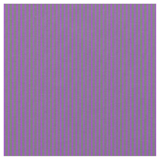 Dim Grey and Dark Orchid Stripes Pattern Fabric (Close Up)