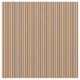 Dim Grey & Brown Coloured Lined/Striped Pattern Fabric