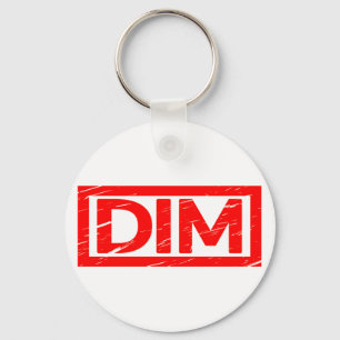 Dim Stamp Key Ring