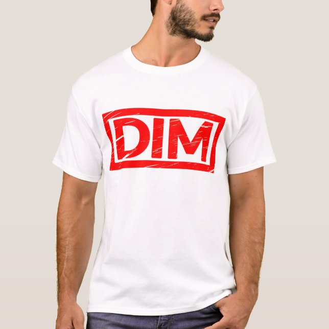 Dim Stamp T-Shirt (Front)