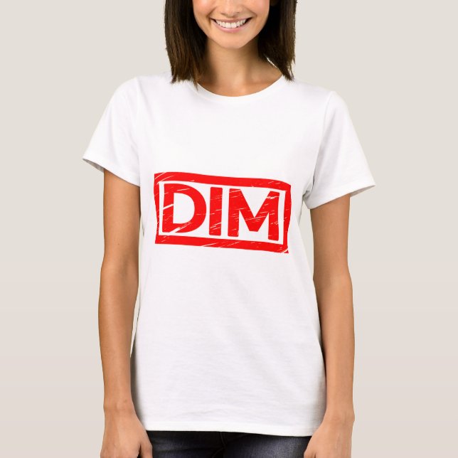 Dim Stamp T-Shirt (Front)