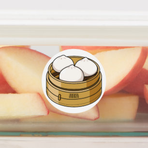 Dim sum cartoon illustration