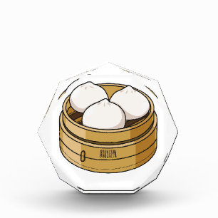 Dim sum cartoon illustration photo block