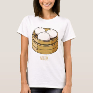 Dim sum cartoon illustration  T-Shirt