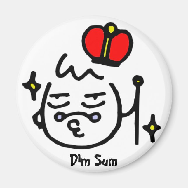 Dim Sum Mum Magnet (Front)