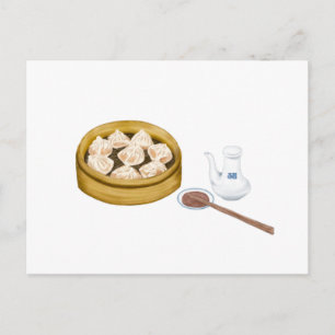 Dim Sum   XiaoLongBao   小笼包 Postcard