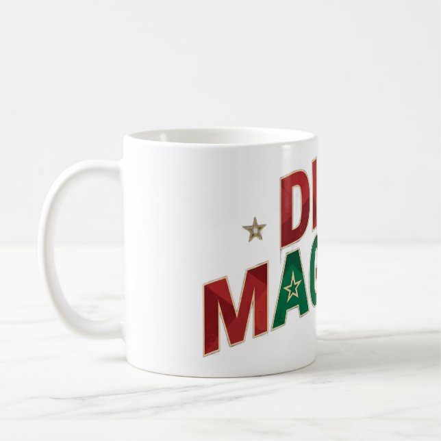 DIMA MAGHRIB Dad | Morocco Pride Cap Coffee Mug (Left)