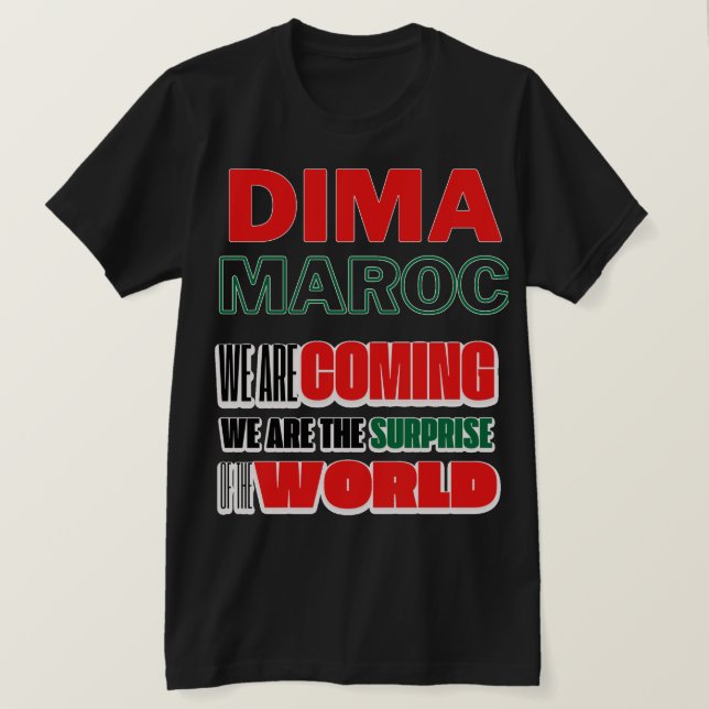 Dima Maghrib T-Shirt   (Design Front)
