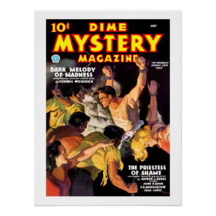 Dime Mystery Magazine (Jul, 1935) Poster