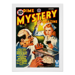 Dime Mystery Magazine (Sep, 1942) Poster