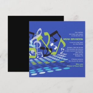 DIMENSIONAL Bat Bar Mitzvah Invitation