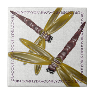Dimensional Dragonflies Tile
