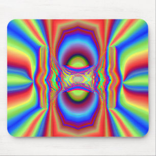 Dimensional Intersection Digital Art Mouse Mat