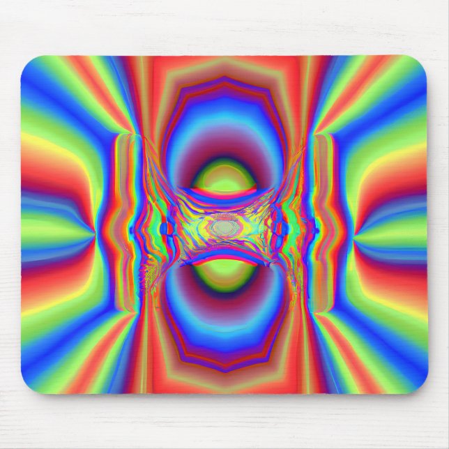 Dimensional Intersection Digital Art Mouse Mat (Front)