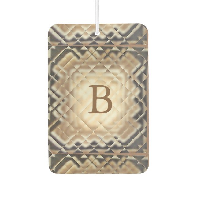 Dimensional Square-B Air Freshener (Front)