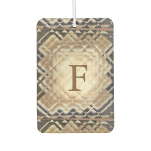 Dimensional Square-F Air Freshener