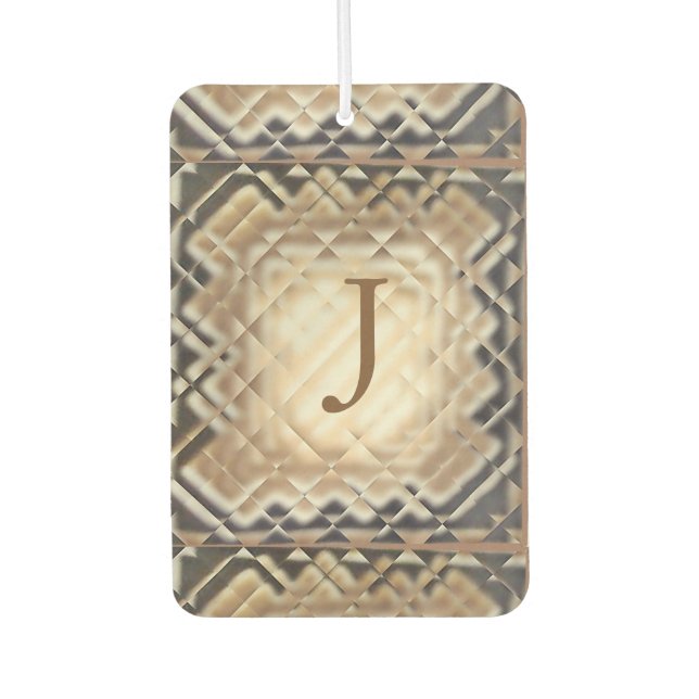 Dimensional Square-JS Air Freshener (Front)