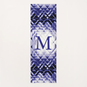 Dimensional Square-Navy-M Yoga Mat